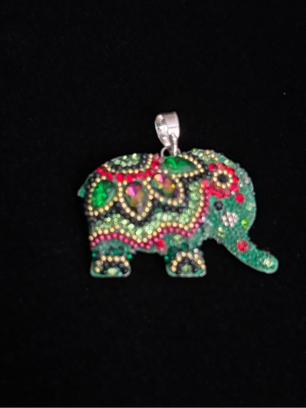 Sterling Silver Elephant pendant